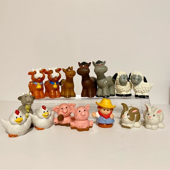 Fisher-Price | Toys | Fisher Price Little People Farm Animals Horse Cow ...